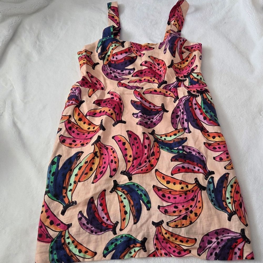 FARM Rio Colorful Banana Print Mini Dress XL - Picture 4 of 10